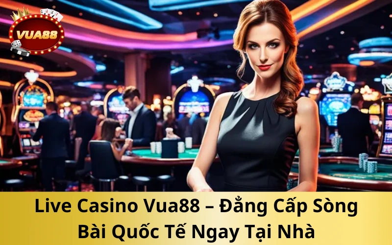 Live Casino Vua88 – Đẳng Cấp Sòng Bài Quốc Tế Ngay Tại Nhà