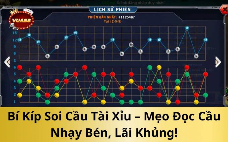 Bí Kíp Soi Cầu Tài Xỉu – Mẹo Đọc Cầu Nhạy Bén, Lãi Khủng!